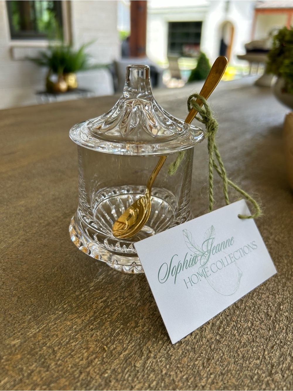Marmalade Jar by Gorham Crystal